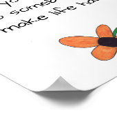 Machen Sie sich ein notwendiges Plakat (Ecke)