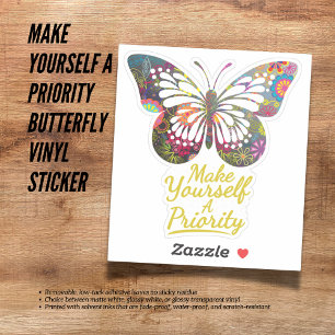 Machen Sie sich einen bevorzugten Schmetterling Vi Aufkleber