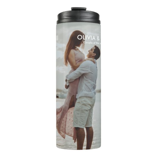 Machen Sie sich einen Cover Star! Valentinstag Thermosbecher (Vorderseite)