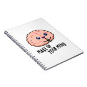 Machen Sie sich einen lustigen Hirnpuffer Notizblock (Rechte Seite)