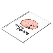 Machen Sie sich einen lustigen Hirnpuffer Notizblock (Linke Seite)