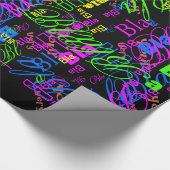 Machen Sie sich einfach in einem Schritt Geschenkpapier (Ecke)