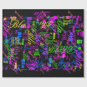 Machen Sie sich einfach in einem Schritt Geschenkpapier (Flach)