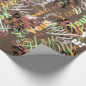 Machen Sie sich einfach in einem Schritt Geschenkpapier (Ecke)