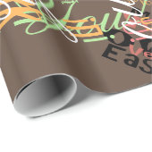 Machen Sie sich einfach in einem Schritt Geschenkpapier (Rolleneckpunkt)