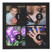 Machen Sie sich einfach mit zwanzig Fotos ein eige Würfel (Vorderseite)