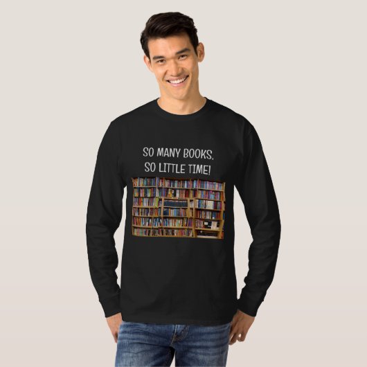 Machen Sie sich Ihr eigenes Shirt Booklover T-Shir (Vorne ganz)