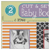 Machen Sie sich Ihr eigenes Soft Baby Foto Book -  Stoff (Muster)