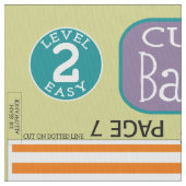 Machen Sie sich Ihr eigenes Soft Baby Foto Book -  Stoff (Nahaufnahme)