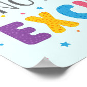 Machen Sie sich keine Entschuldigung für das Wachs Poster (Ecke)