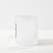 machen Sie sich klar Mattglastasse (Mittel)