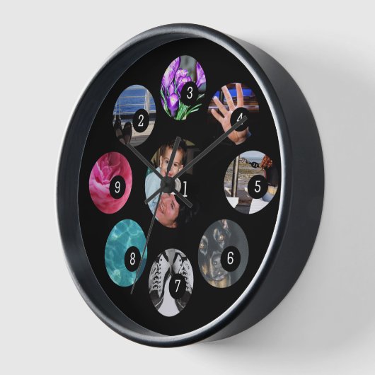 Machen Sie sich mit 9 Bildern ein eigenes Foto. Uhr (Winkel)