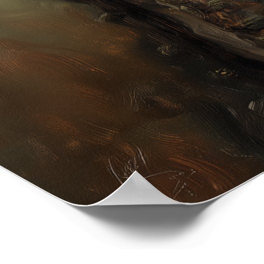 Machen Sie sich oder irgendjemand in irgendeine Fi Poster (Ecke)