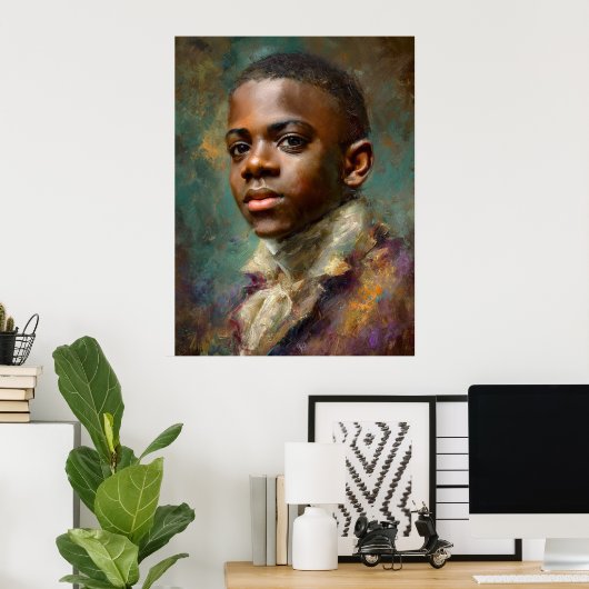 Machen Sie sich oder irgendjemand in irgendeine Fi Poster (Heimbüro)