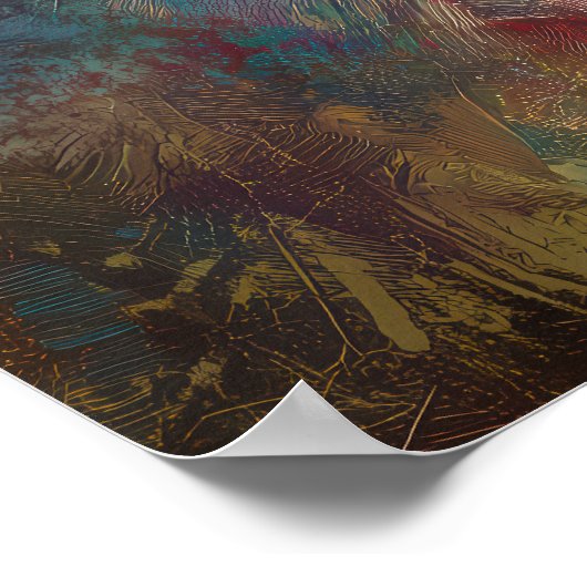 Machen Sie sich oder irgendjemand in irgendeine Fi Poster (Ecke)