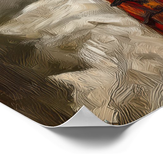 Machen Sie sich oder irgendjemand in irgendeine Fi Poster (Ecke)