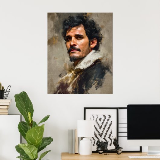 Machen Sie sich oder irgendjemand in irgendeine Fi Poster (Heimbüro)