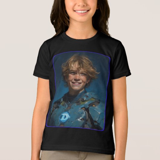 Machen Sie sich oder irgendjemand in irgendeine Fi Tri-Blend Shirt (Vorderseite)