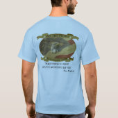 Machen Sie sich Schafe und die Wölfe essen Sie T-Shirt (Rückseite)