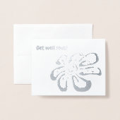 Machen Sie sich schon bald besser! Folienkarte (Vorderseite mit Umschlag)