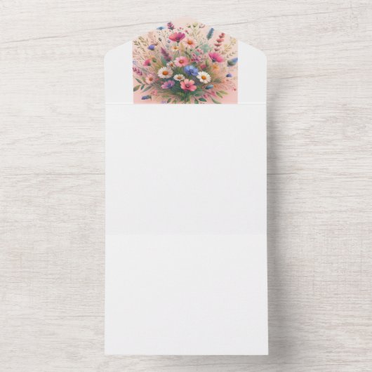 Machen Sie sich selbst All In One Einladung (Innen Boden)