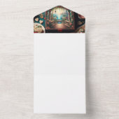 Machen Sie sich selbst All In One Einladung (Innen Boden)