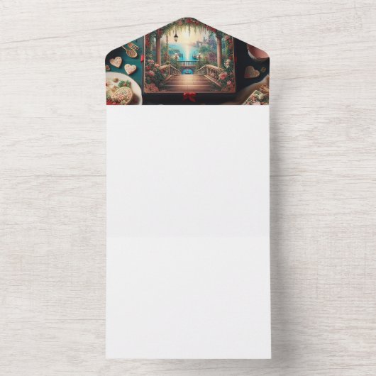 Machen Sie sich selbst All In One Einladung (Innen Boden)