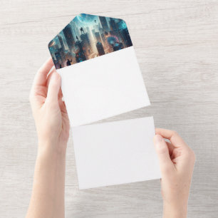 Machen Sie sich selbst All In One Einladung