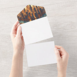 Machen Sie sich selbst All In One Einladung