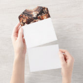 Machen Sie sich selbst All In One Einladung (Abreißen)