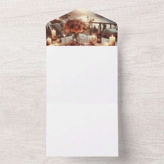 Machen Sie sich selbst All In One Einladung (Innen Boden)