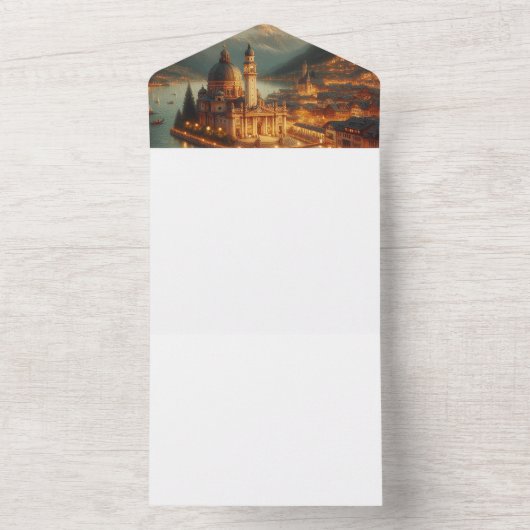 Machen Sie sich selbst All In One Einladung (Innen Boden)