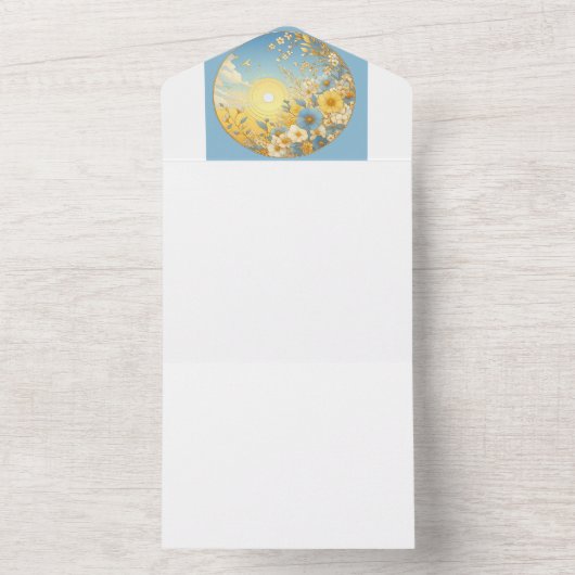 Machen Sie sich selbst All In One Einladung (Innen Boden)