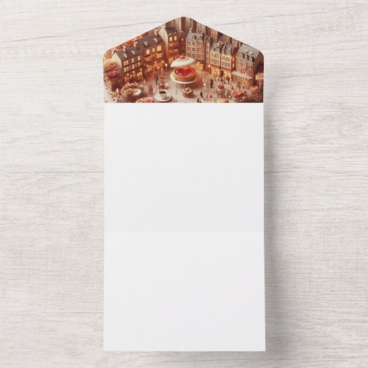 Machen Sie sich selbst All In One Einladung (Innen Boden)