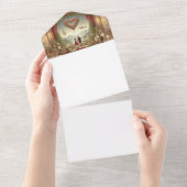 Machen Sie sich selbst All In One Einladung (Abreißen)