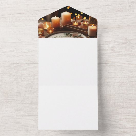 Machen Sie sich selbst All In One Einladung (Innen Boden)