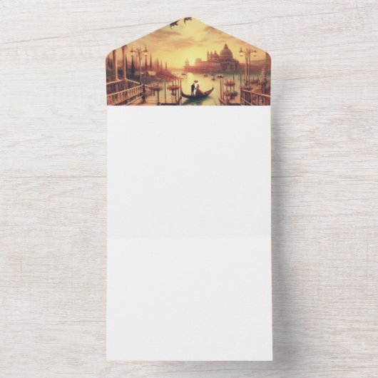 Machen Sie sich selbst All In One Einladung (Innen Boden)