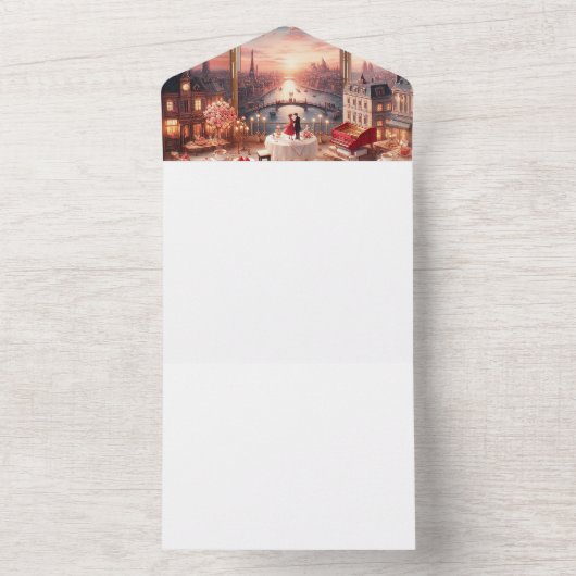 Machen Sie sich selbst All In One Einladung (Innen Boden)