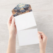 Machen Sie sich selbst All In One Einladung (Abreißen)