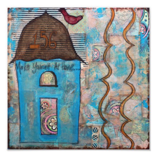 Machen Sie sich selbst auf Zuhause Fotodruck (Vorne)