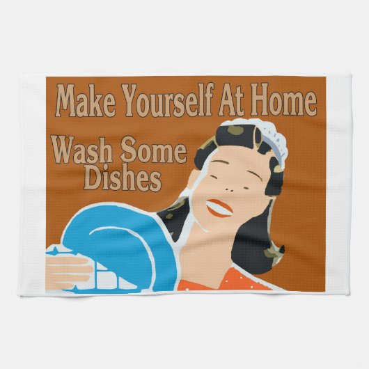 Machen Sie sich selbst bei Zuhause Wash Geschirr Küchentuch (Horizontal)