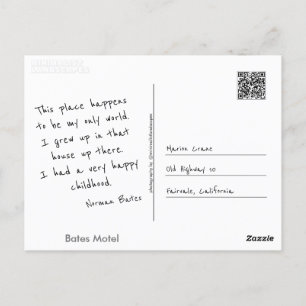 Machen Sie sich selbst Postkarte