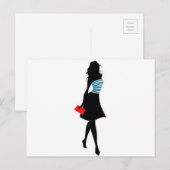 Machen Sie sich selbst Postkarte (Vorne/Hinten)