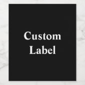 Machen Sie sich selbst Weinetikett (Einzelnes Label)