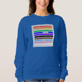 Machen Sie sich stolz Regenbogen-Redaktion Pride 2 Sweatshirt (Vorderseite)