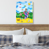 Machen Sie sich Zeit für fröhliche Momente von Rit Leinwanddruck (Insitu (Schlafzimmer))