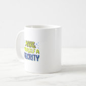 MACHEN SIE SICH ZU EINER PRIORITÄT KAFFEETASSE (Vorderseite Links)