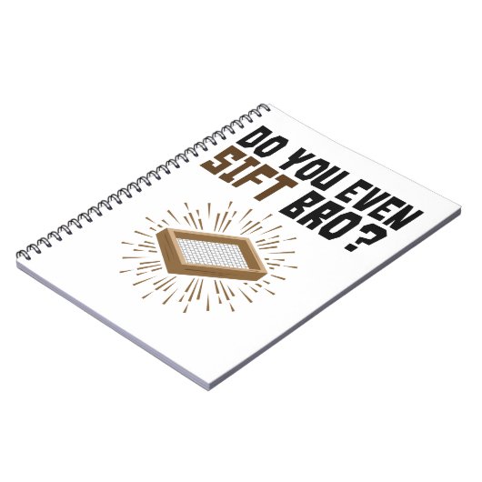 Machen Sie sogar einen Bro Archäologie? Notizblock (Linke Seite)