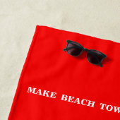 Machen Sie Strandtücher wieder zum Besten (Beispiel)