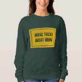 Machen Sie Tacos wieder groß Sweatshirt (Vorderseite)